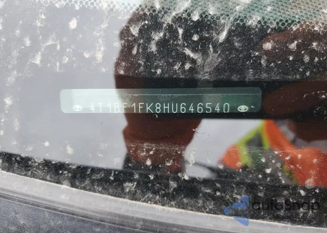 2017 Toyota Camry Le from USA, damaged, VIN 4T1BF1FK8HU646540